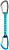 Оттяжка с карабинами Petzl Djinn Axess Turquoise 16мм/17см - Фото 1 малая