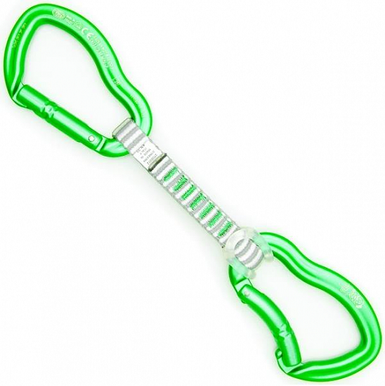 Оттяжка с карабинами Kong Ergo Anniversary Quickdraw Green - Фото 1 большая