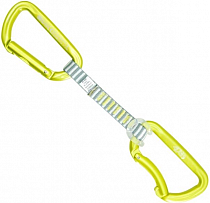 Оттяжка с карабинами Kong Trapper Anniversary Quickdraw Yellow