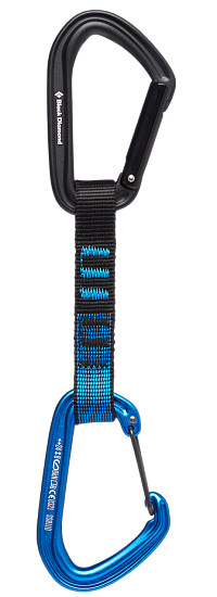 Набор оттяжек Black Diamond Hotforge Hybrid 12 см Blue (6 шт) - Фото 2 большая