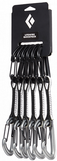 Набор оттяжек Black Diamond Litewire 12 см (6 шт) - Фото 1 большая
