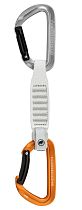Оттяжка с карабинами Mammut Sender Keylock Straight/Bent 12см Light Grey/Gold