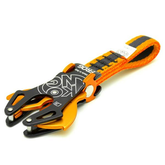 Самозахват с оттяжкой и карабином Kong Express Frog - Фото 4 большая