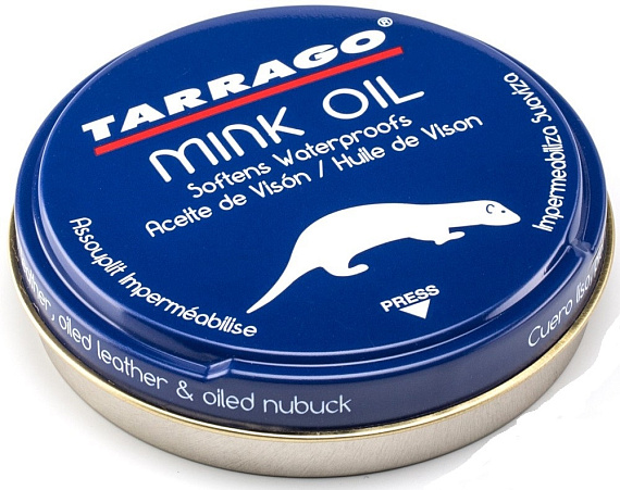Жир для обуви Tarrago Mink Oil Tin 100  мл - Фото 1 большая