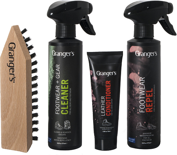 Набор для ухода за обувью Grangers Footwear Care Kit - Фото 1 большая