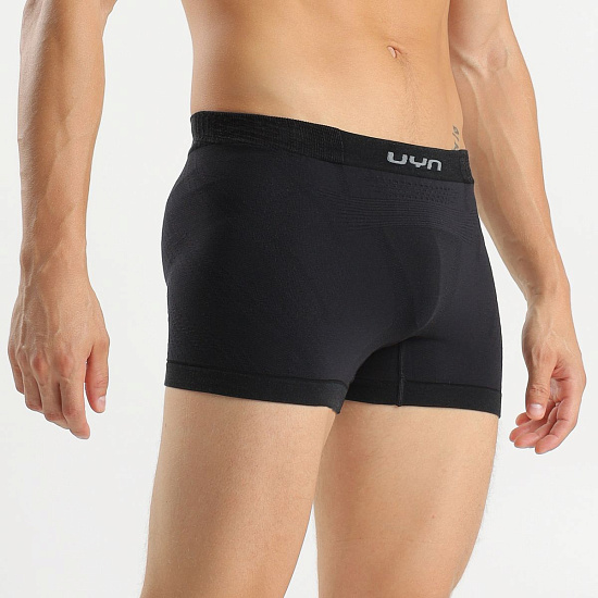 Трусы мужские UYN Motyon Biotech Boxer Black Beauty - Фото 2 большая