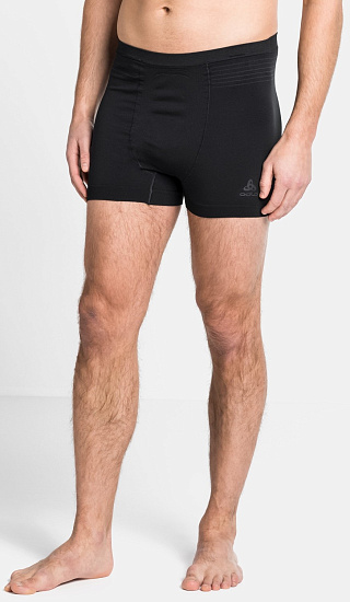 Трусы мужские Odlo Boxer Performance Light Черный - Фото 2 большая