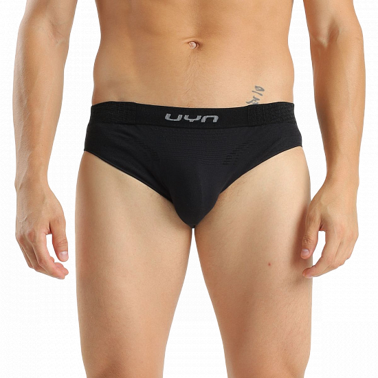 Трусы мужские UYN Motyon Biotech Slip Black Beauty - Фото 4 большая