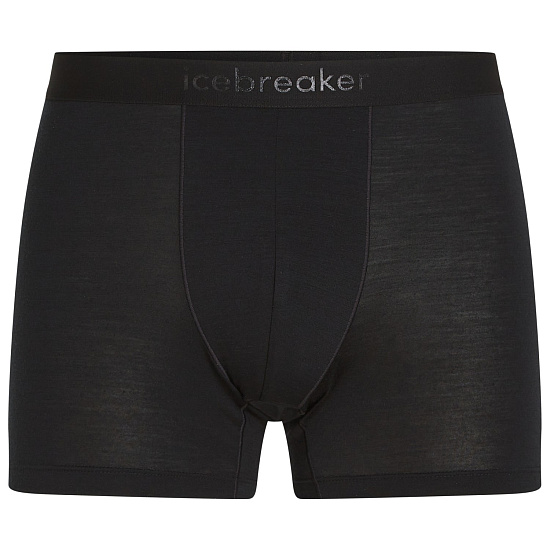 Трусы мужские Icebreaker Merino 125 Cool-Lite Anatomica Boxers Black - Фото 1 большая