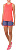 Топ женский ASICS Cool Tank Flash Coral - Фото 6 малая