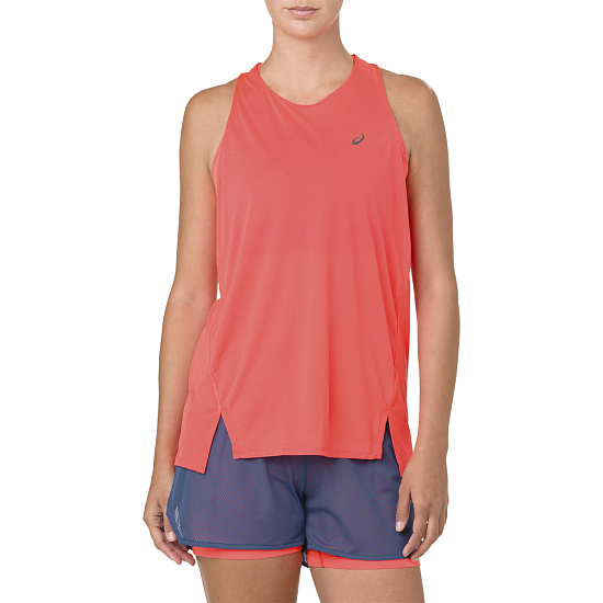 Топ женский ASICS Cool Tank Flash Coral - Фото 3 большая