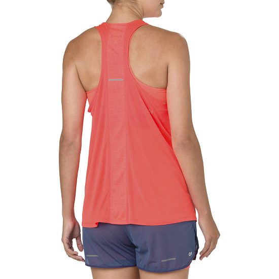Топ женский ASICS Cool Tank Flash Coral - Фото 5 большая