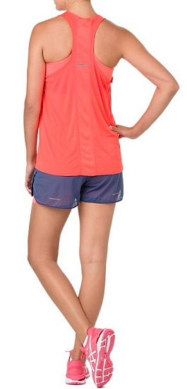 Топ женский ASICS Cool Tank Flash Coral - Фото 7 большая
