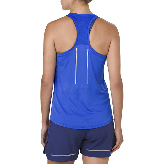 Топ женский ASICS Lite-Show Tank Illusion Blue - Фото 3 большая