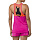 Топ женский ASICS Loose Strappy Tank Pink Rave/Nova Orange - Фото 4 малая