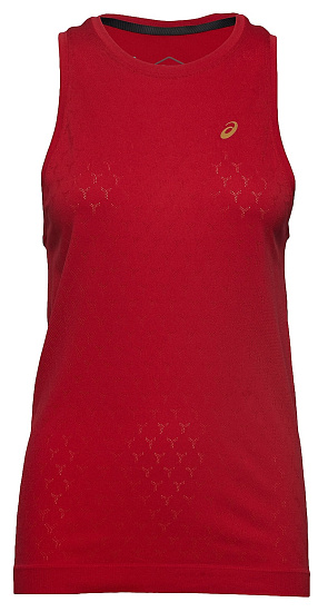 Топ женский ASICS GEL-Cool Sleeveless Mp Classic Red - Фото 1 большая