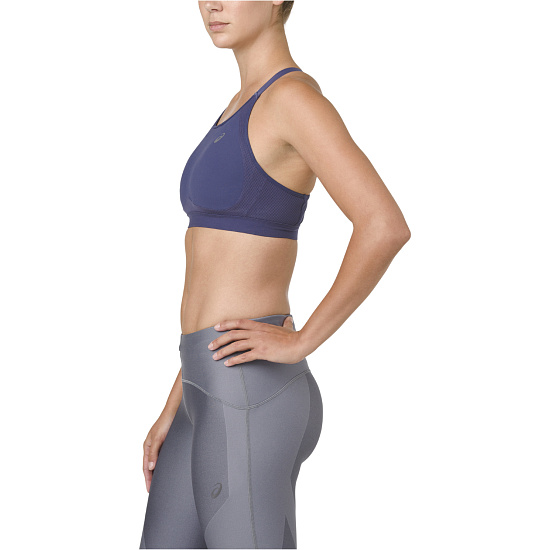Топ женский ASICS Zero Distraction Bra Indigo Blue - Фото 3 большая