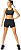 Топ женский ASICS Accelerate Bra Performance Black - Фото 2 малая