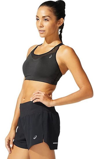 Топ женский ASICS Accelerate Bra Performance Black - Фото 3 большая