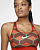Топ женский Nike Kenya Impact Strappy Chile red/University red - Фото 3 малая