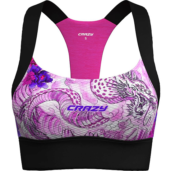 Топ женский Crazy Idea Lightning Print Tattoo - Фото 1 большая