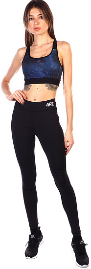 Топ женский Anta Running Jogging Star Field Deep Blue - Фото 5 большая