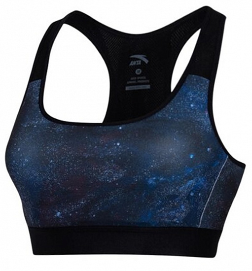 Топ женский Anta Running Jogging Star Field Deep Blue - Фото 1 большая