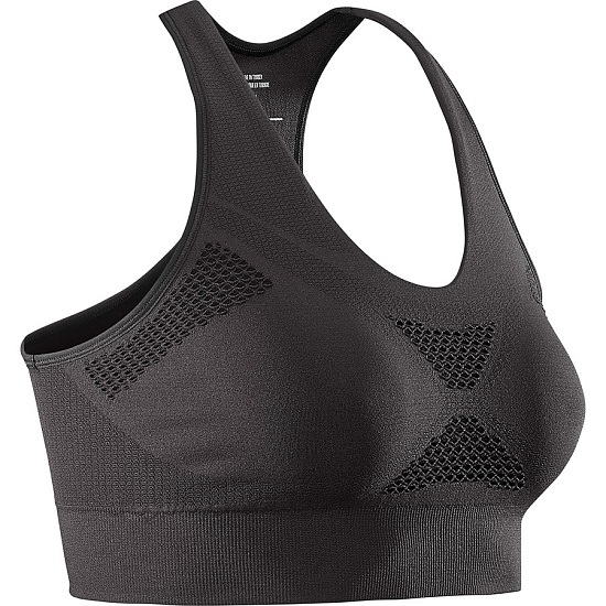 Топ женский Salomon The 37.5 Bra Black  - Фото 2 большая