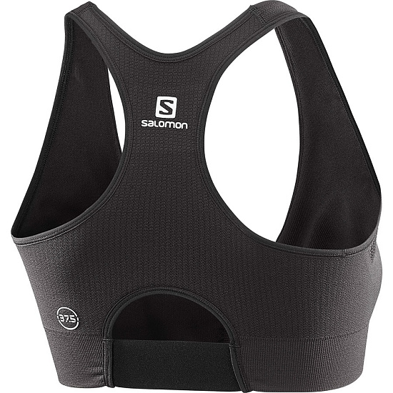 Топ женский Salomon The 37.5 Bra Black  - Фото 3 большая