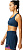 Топ женский ASICS Logo Bra French Blue - Фото 3 малая