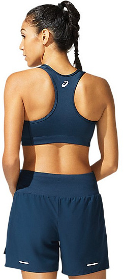 Топ женский ASICS Logo Bra French Blue - Фото 2 большая