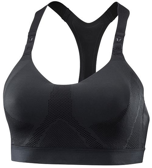 Топ женский Salomon High Impact Bra Black - Фото 1 большая