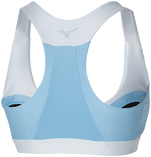 Топ женский Mizuno High Support Bra Glacier Lake - Фото 2 большая