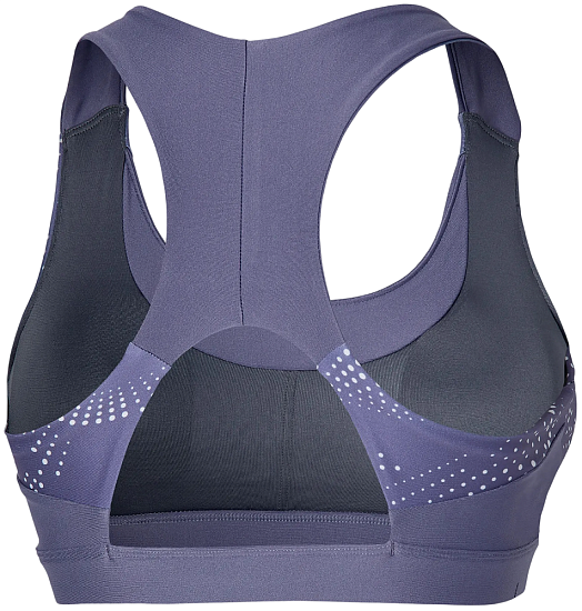 Топ женский Mizuno Alpha Padded Bra Cadet - Фото 2 большая