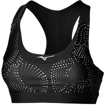 Топ женский Mizuno Alpha Padded Bra Black/Apricot Ice