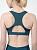 Топ женский Mizuno Alpha Padded Bra Blue Wing Teal - Фото 3 малая