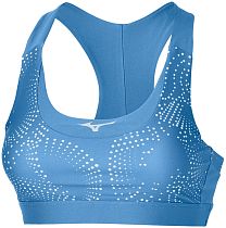 Топ женский Mizuno Alpha Padded Bra Parisian Blue