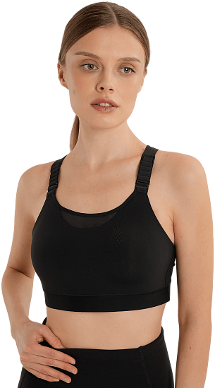 Топ женский Anta 862625112-2 Black - Фото 1 большая