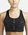 Топ женский Nike Dri-FIT Swoosh Run Division Black/Black/Dk Smoke Grey - Фото 4 малая