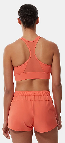 Топ женский The North Face Bounce-B-Gone Bra Emberglow Orange/TNF White Logo - Фото 5 большая