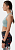 Топ женский The North Face Bounce-B-Gone Bra Silver Blue/TNF White Logo - Фото 6 малая
