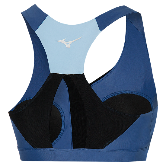 Топ женский Mizuno High Support Bra Milky Blue - Фото 2 большая