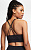 Топ женский Nike Swoosh Luxe Bra Black/Dk Smoke Grey - Фото 3 малая