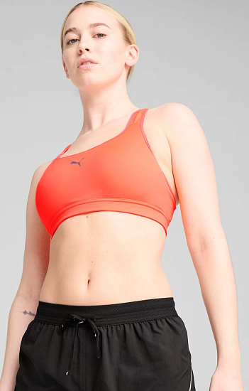 Топ женский Puma 4Keeps Run Glowing Red - Фото 2 большая