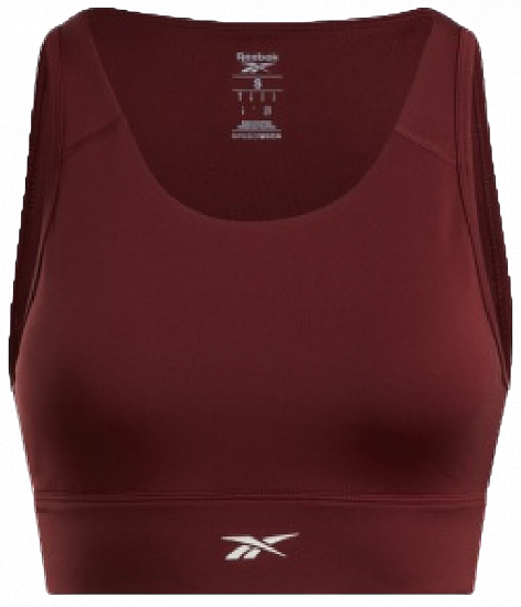 Топ женский Reebok Id Train High Support Бордовый - Фото 1 большая