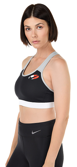 Топ женский Nike Impact CB Logo Black - Фото 3 большая