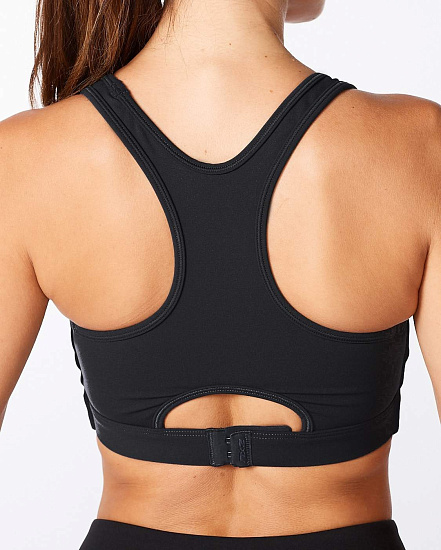 Топ женский 2XU Motion Racerback Crop Black/White - Фото 2 большая
