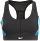 Топ женский Reebok Lux Racer Black - Фото 1 малая