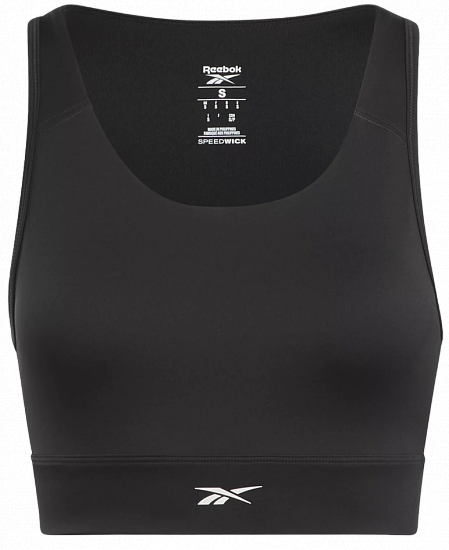 Топ женский Reebok Id Train High Support Black - Фото 1 большая