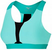 Топ женский Mizuno High support Bra Eggshell Blue